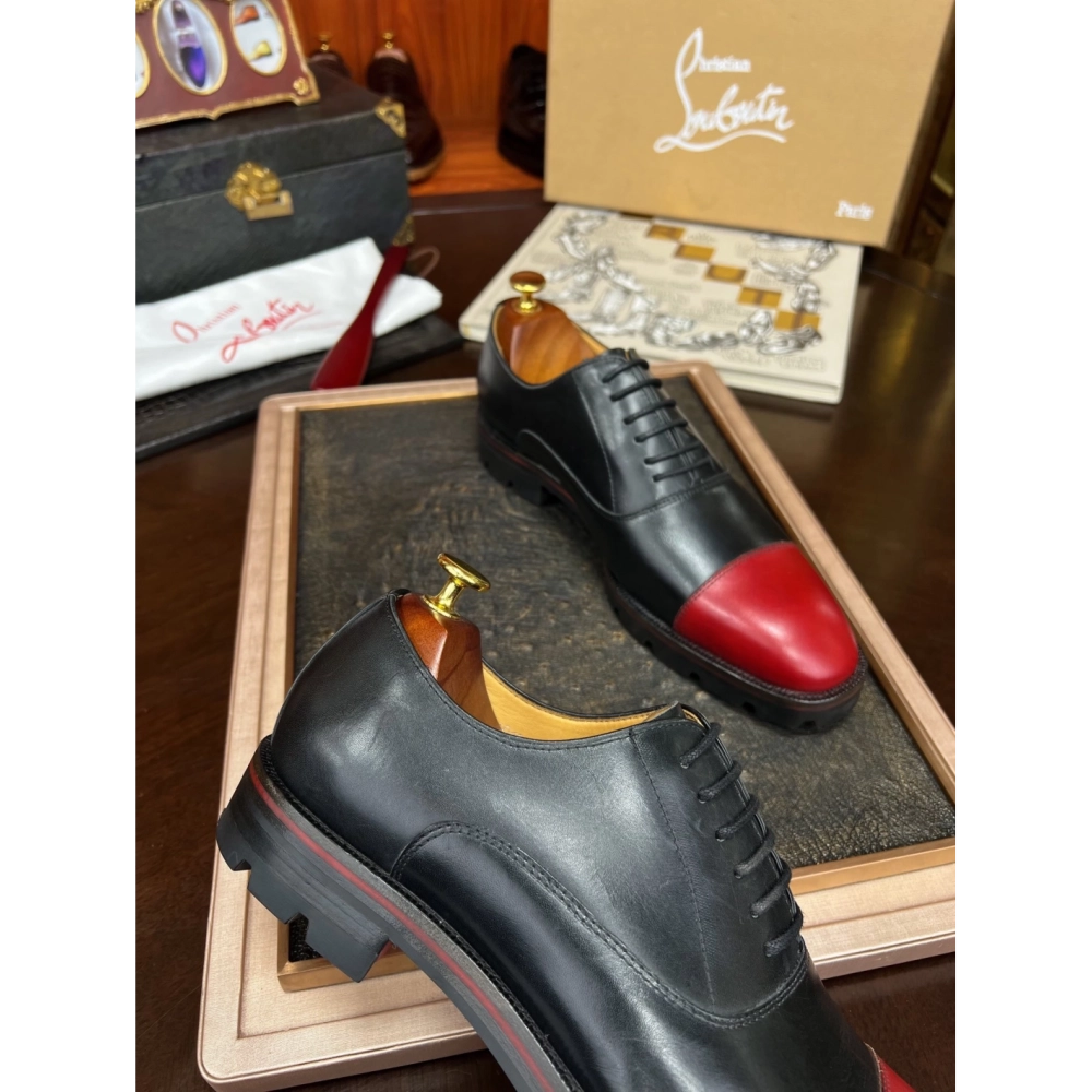 Christian Louboutin leather shoes 005,Oxfords,Christian Louboutin Sneakers,Luxury Shoes