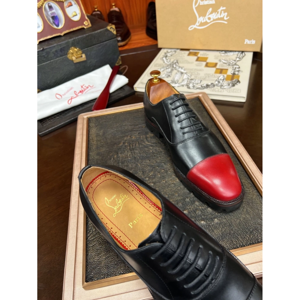 Christian Louboutin leather shoes 005,Oxfords,Christian Louboutin Sneakers,Luxury Shoes