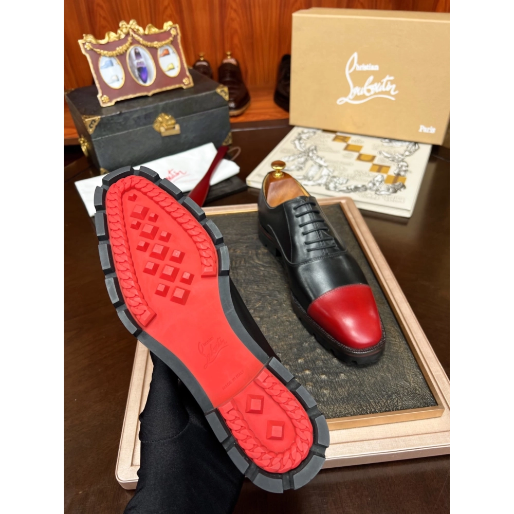 Christian Louboutin leather shoes 005,Oxfords,Christian Louboutin Sneakers,Luxury Shoes
