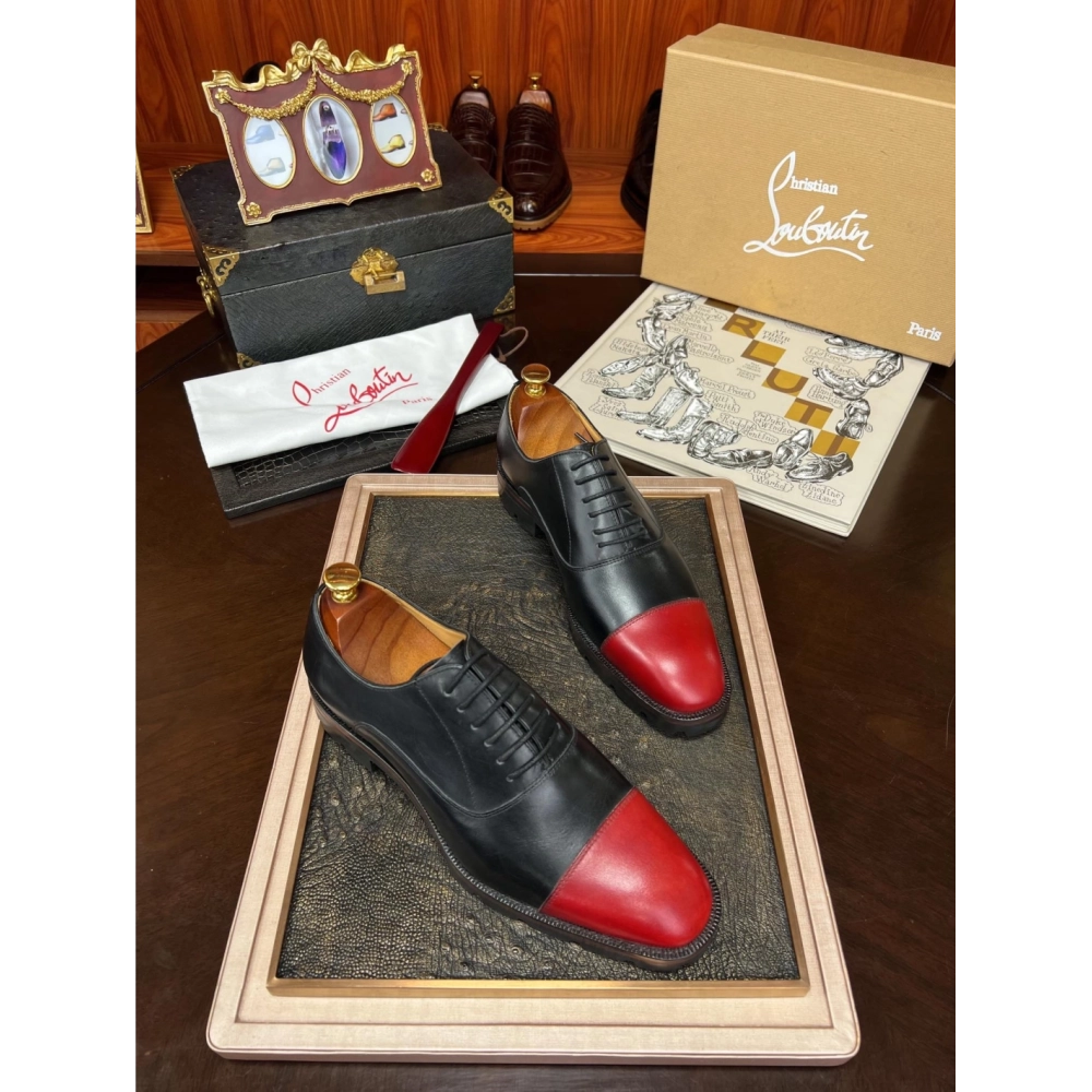 Christian Louboutin leather shoes 005,Oxfords,Christian Louboutin Sneakers,Luxury Shoes