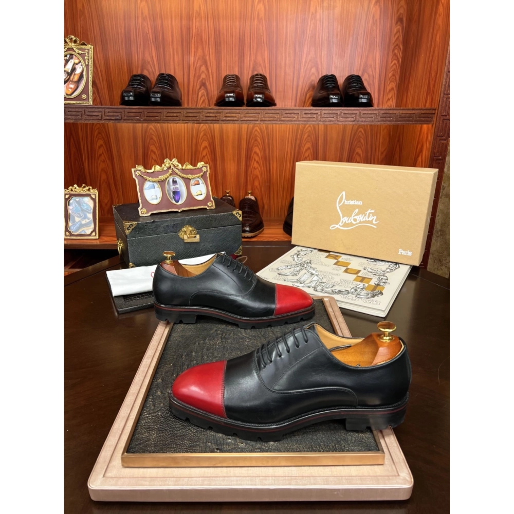 Christian Louboutin leather shoes 005,Oxfords,Christian Louboutin Sneakers,Luxury Shoes