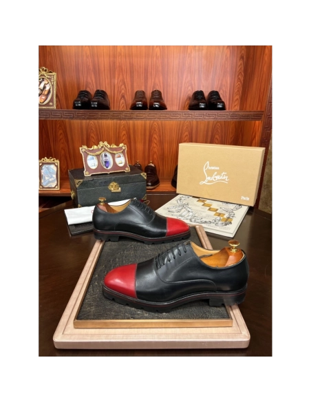 Christian Louboutin leather shoes 005,Oxfords,Christian Louboutin Sneakers,Luxury Shoes
