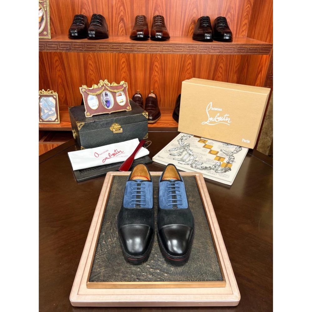 Christian Louboutin leather shoes 006,Oxfords,Christian Louboutin Sneakers,Luxury Shoes