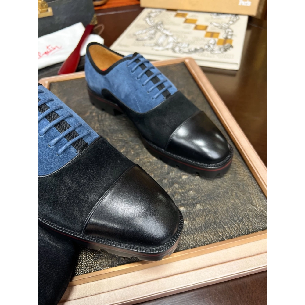 Christian Louboutin leather shoes 006,Oxfords,Christian Louboutin Sneakers,Luxury Shoes