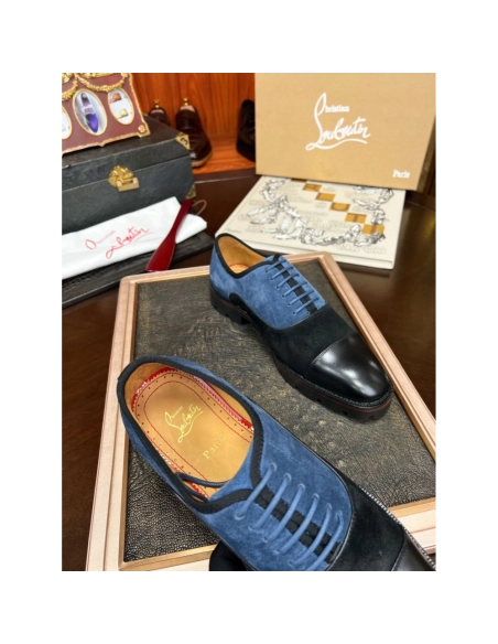 Christian Louboutin leather shoes 006,Oxfords,Christian Louboutin Sneakers,Luxury Shoes