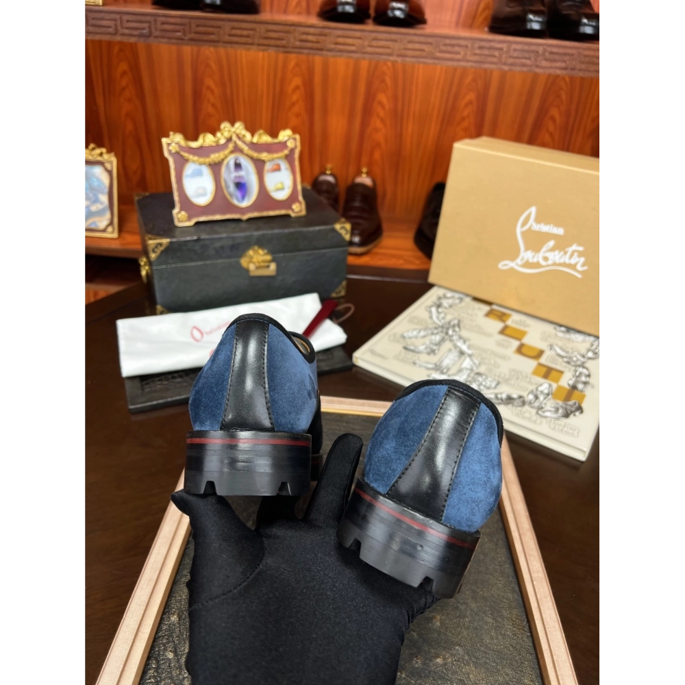 Christian Louboutin leather shoes 006,Oxfords,Christian Louboutin Sneakers,Luxury Shoes