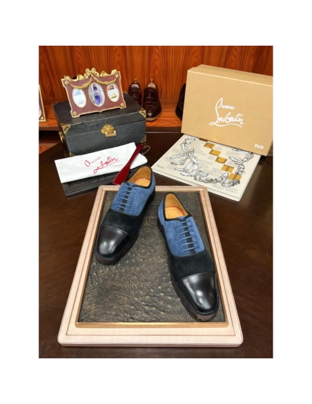 Christian Louboutin leather shoes 006,Oxfords,Christian Louboutin Sneakers,Luxury Shoes
