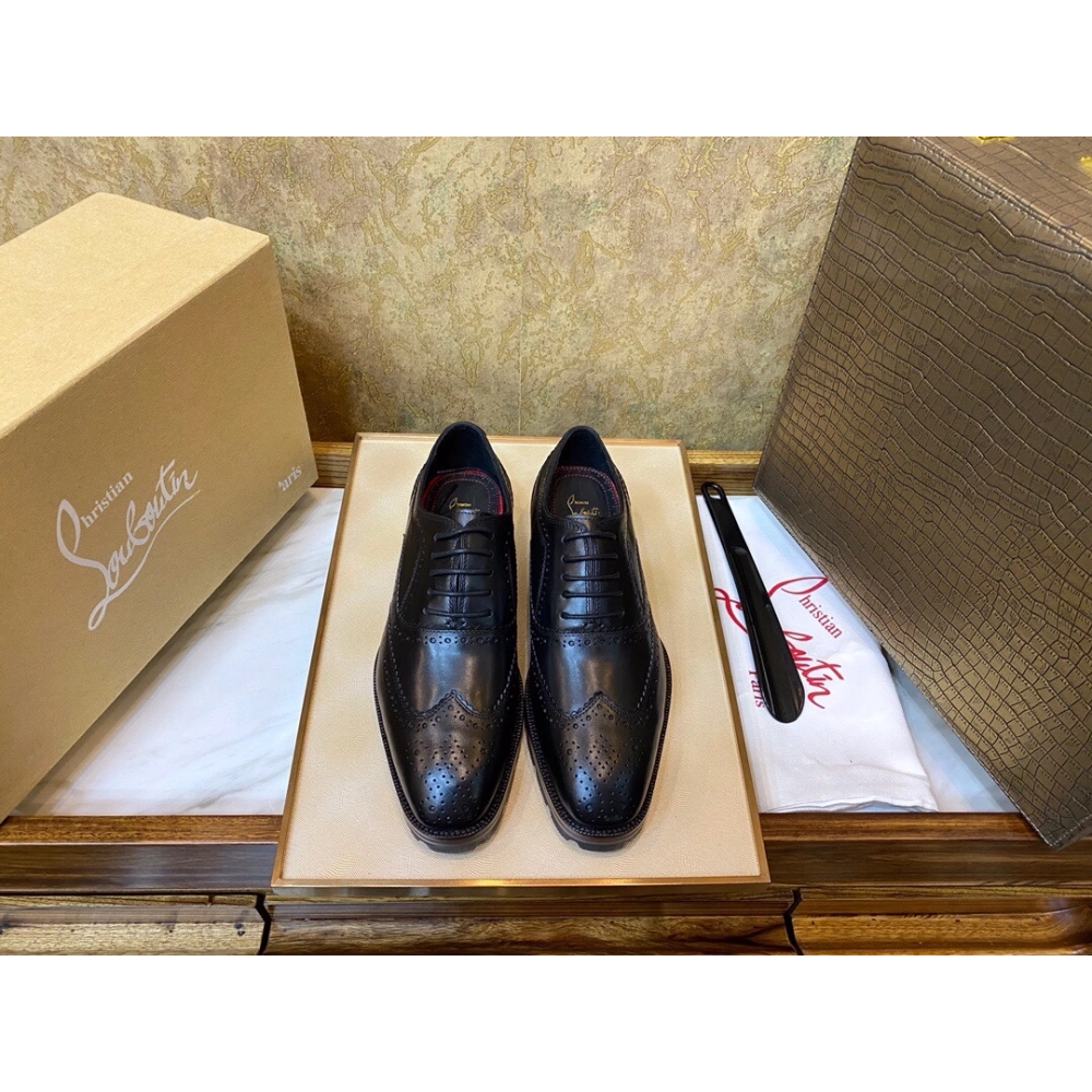Christian Louboutin leather shoes 007,Oxfords,Christian Louboutin Sneakers,Luxury Shoes