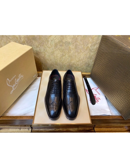 Christian Louboutin leather shoes 007,Oxfords,Christian Louboutin Sneakers,Luxury Shoes