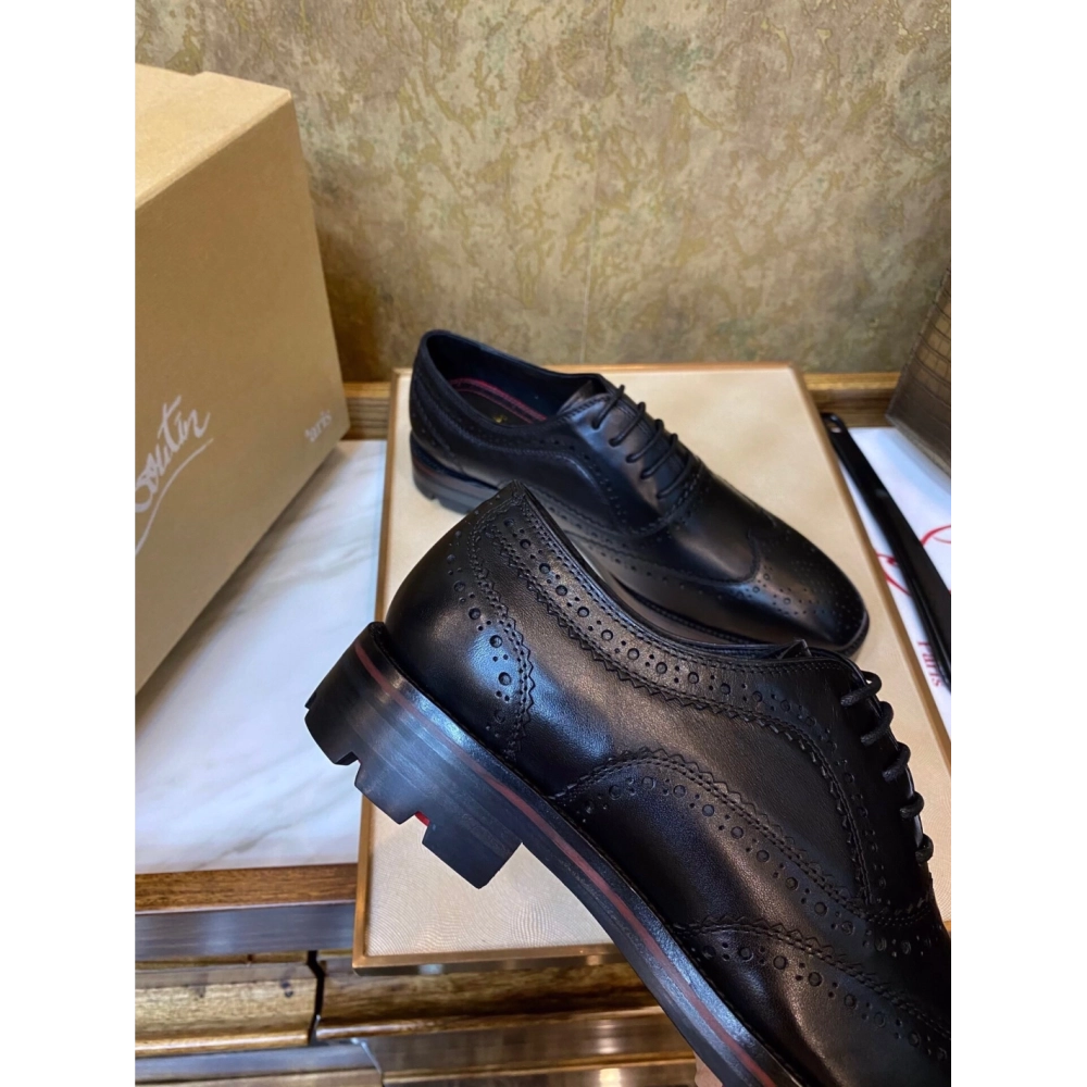 Christian Louboutin leather shoes 007,Oxfords,Christian Louboutin Sneakers,Luxury Shoes