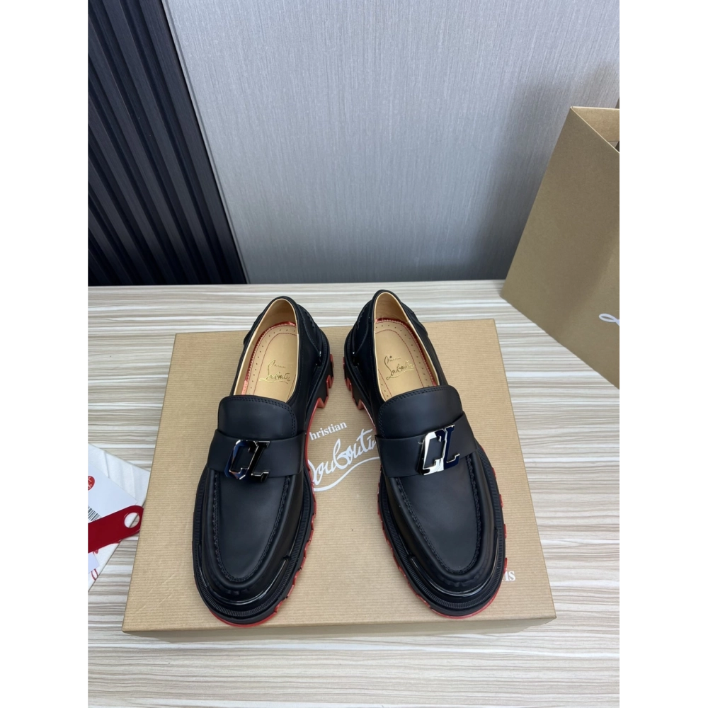 Christian Louboutin leather shoes 009,Oxfords,Christian Louboutin Sneakers,Luxury Shoes