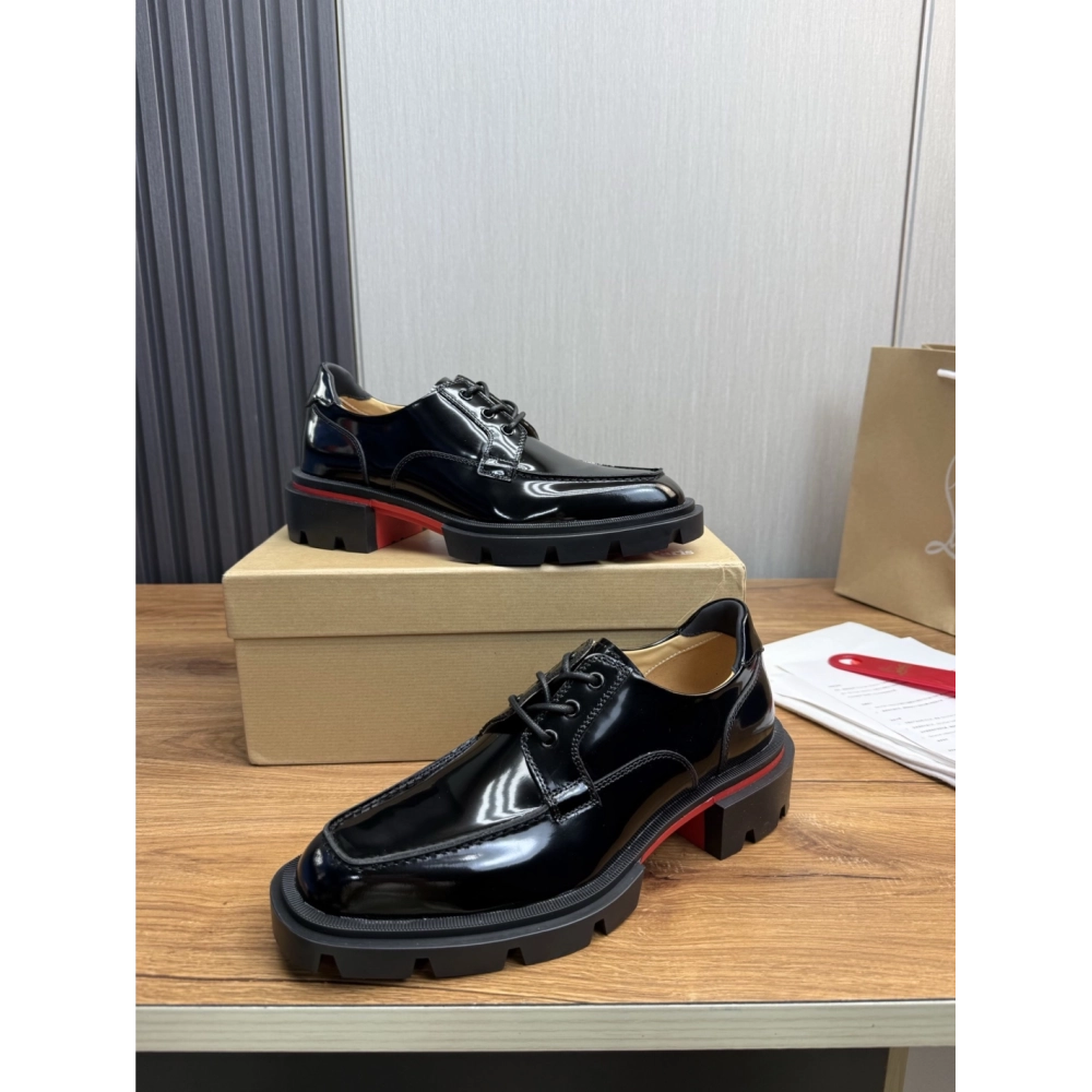 Christian Louboutin leather shoes 010,Oxfords,Christian Louboutin Sneakers,Luxury Shoes