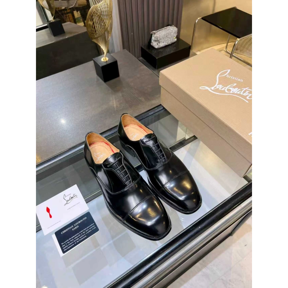 Christian Louboutin leather shoes 016,Oxfords,Christian Louboutin Sneakers,Luxury Shoes