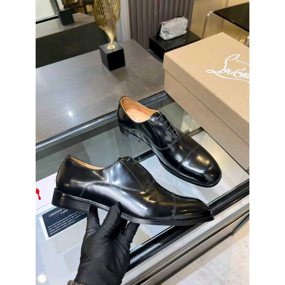 Christian Louboutin leather shoes 016,Oxfords,Christian Louboutin Sneakers,Luxury Shoes