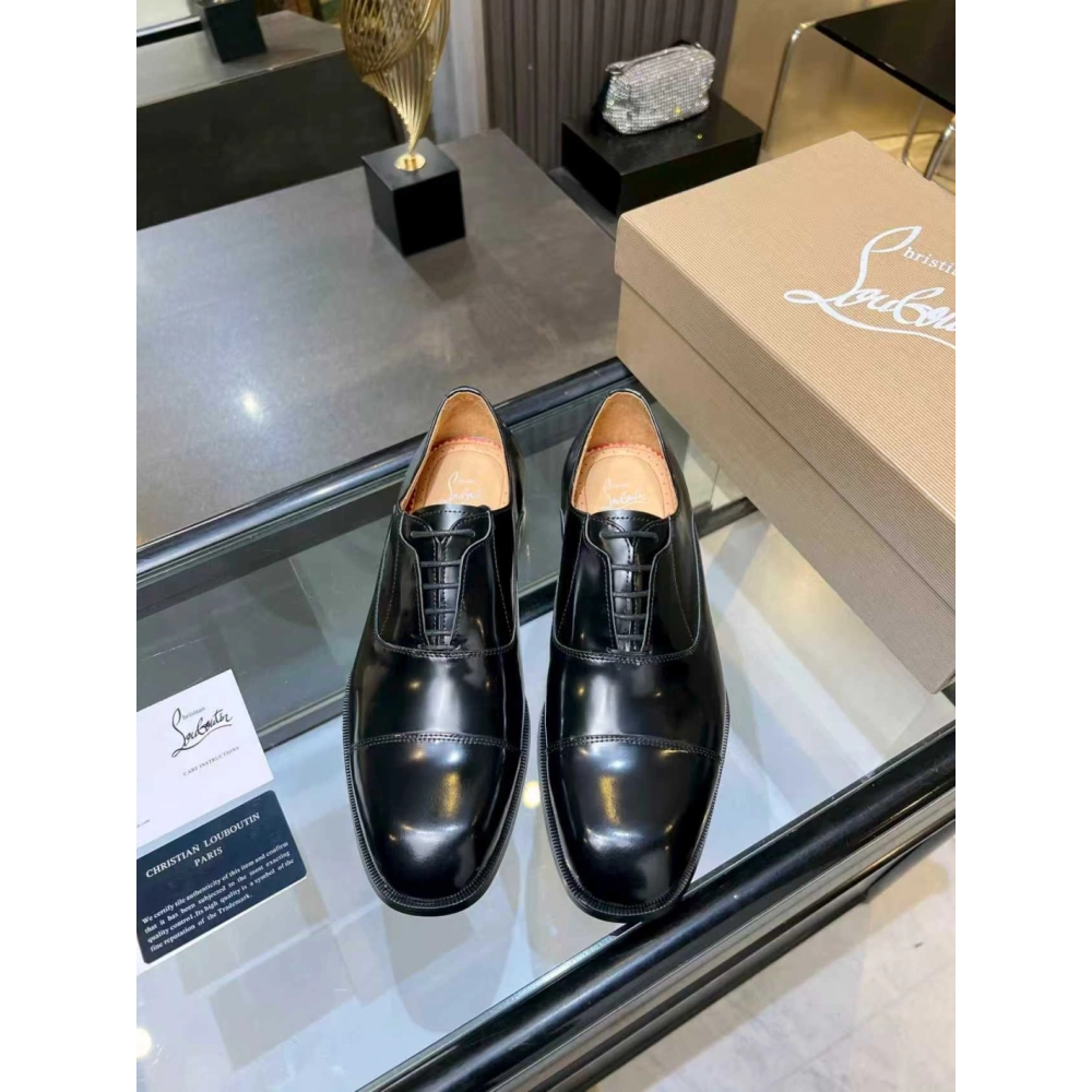 Christian Louboutin leather shoes 016,Oxfords,Christian Louboutin Sneakers,Luxury Shoes