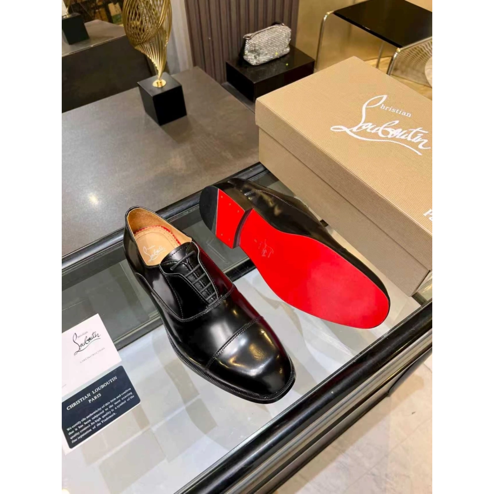 Christian Louboutin leather shoes 016,Oxfords,Christian Louboutin Sneakers,Luxury Shoes