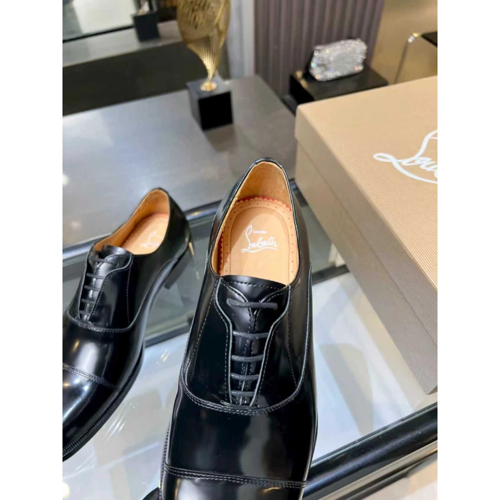 Christian Louboutin leather shoes 016,Oxfords,Christian Louboutin Sneakers,Luxury Shoes
