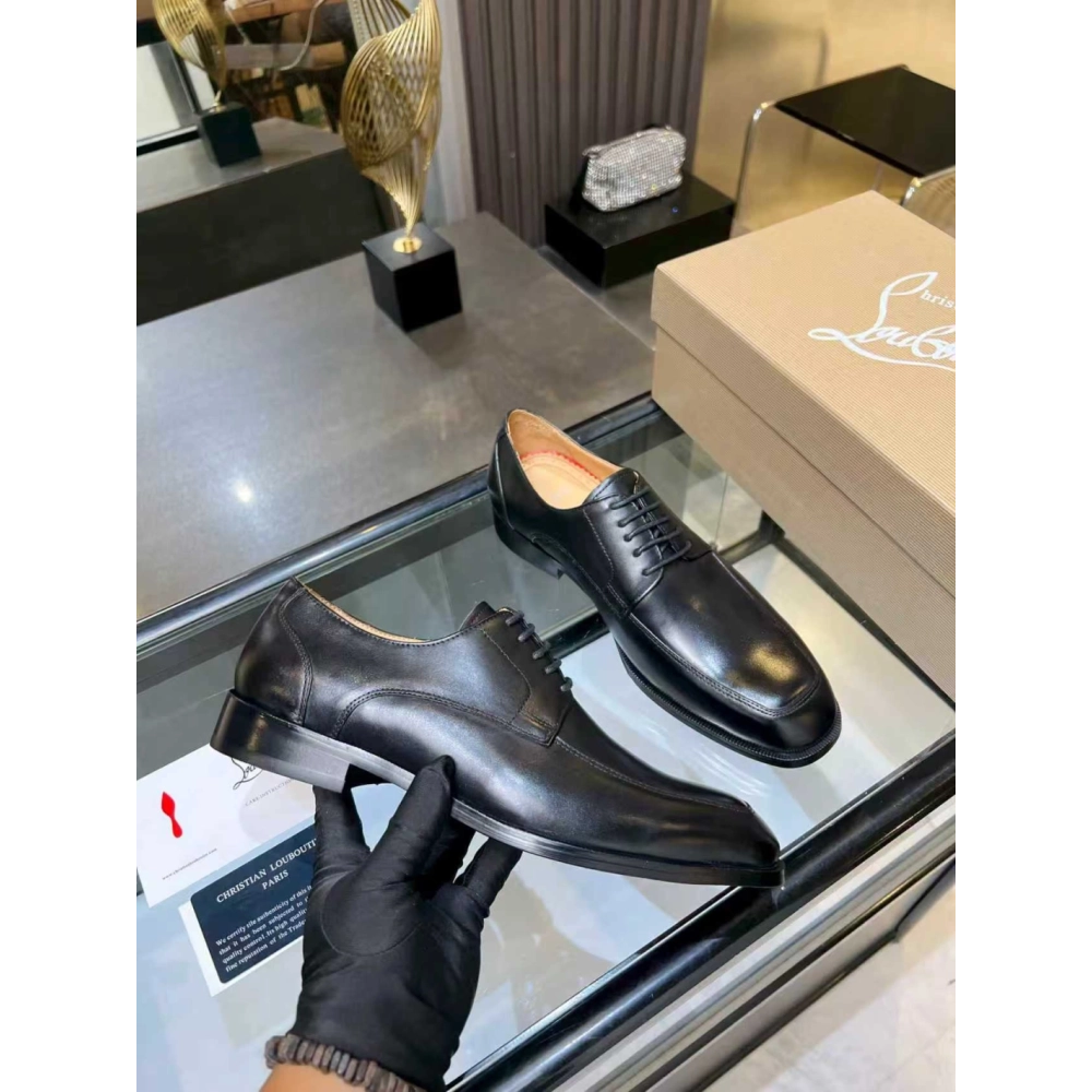 Christian Louboutin leather shoes 017,Oxfords,Christian Louboutin Sneakers,Luxury Shoes