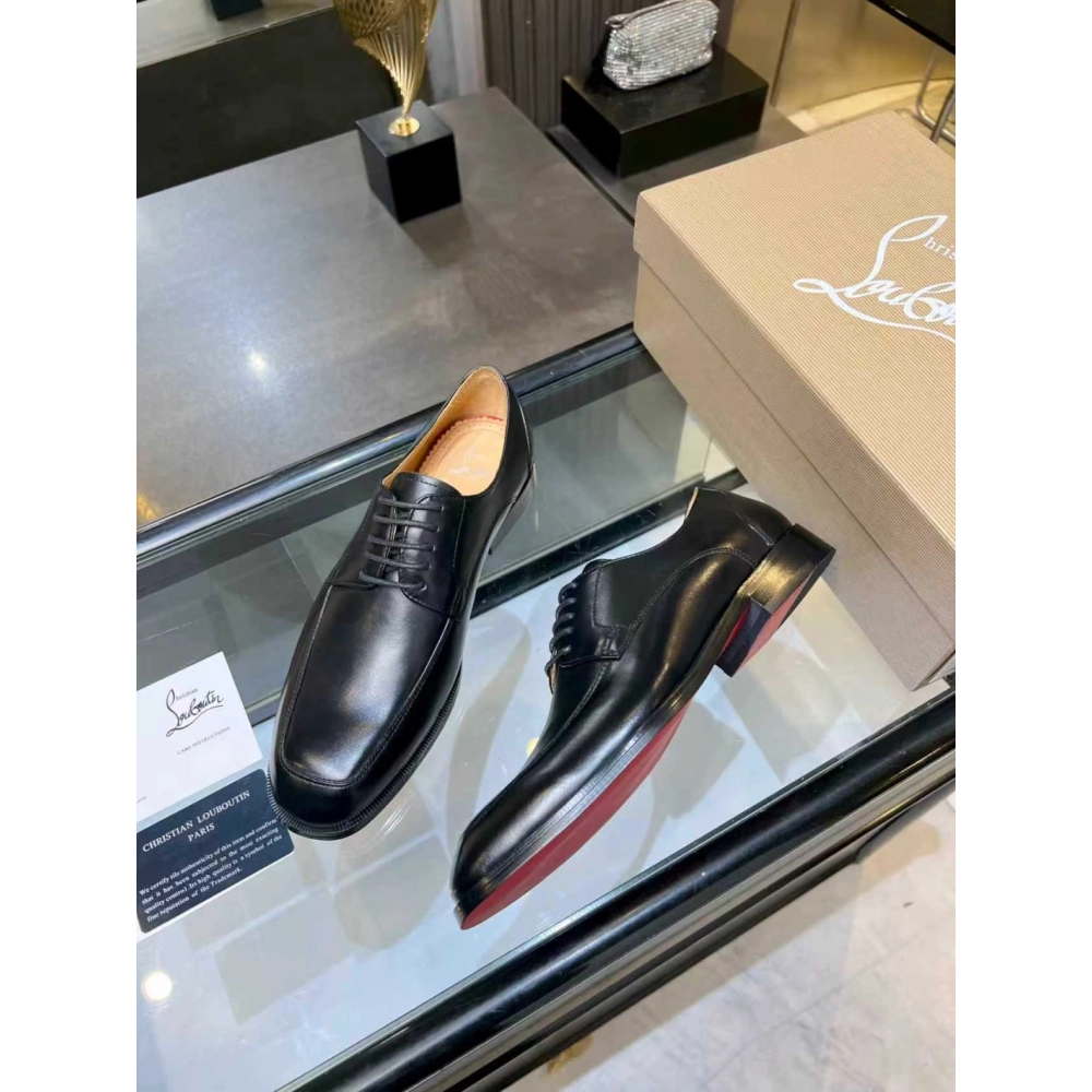 Christian Louboutin leather shoes 017,Oxfords,Christian Louboutin Sneakers,Luxury Shoes