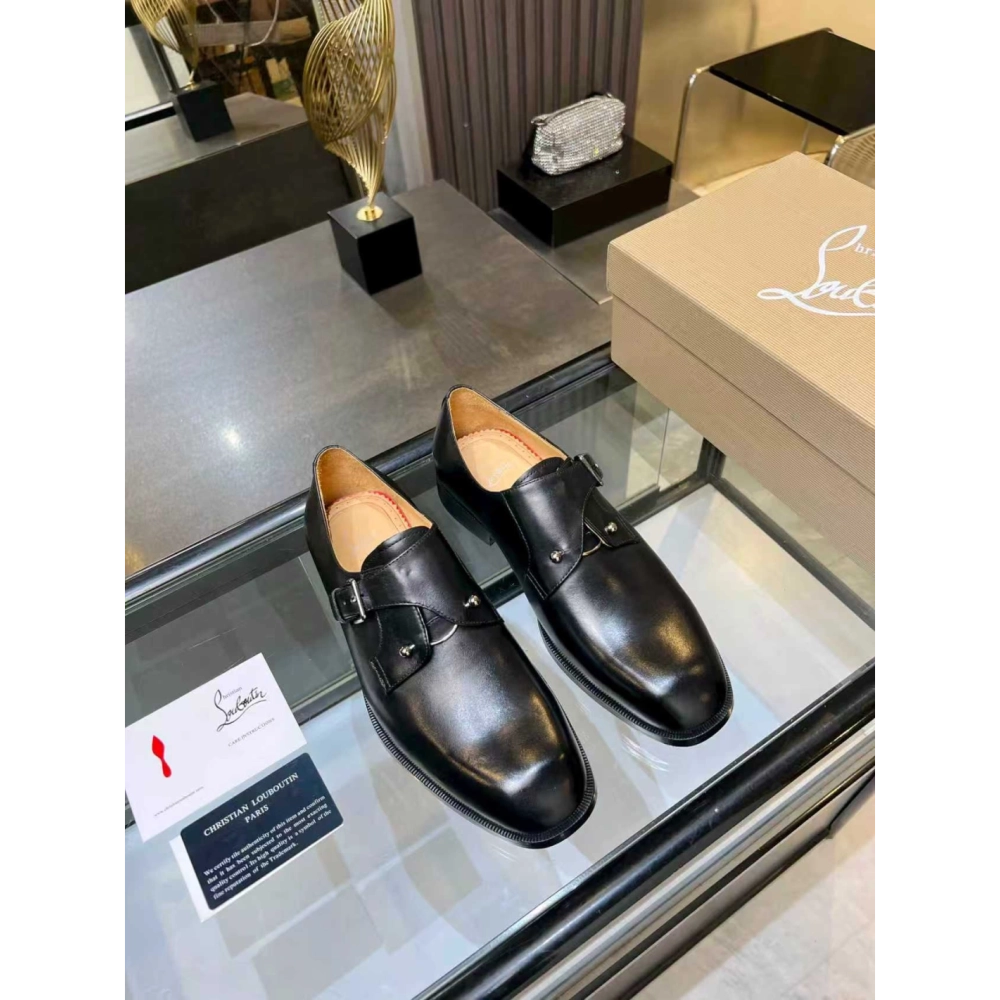 Christian Louboutin leather shoes 018,Oxfords,Christian Louboutin Sneakers,Luxury Shoes