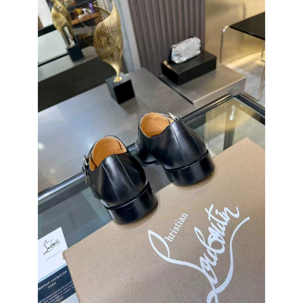 Christian Louboutin leather shoes 018,Oxfords,Christian Louboutin Sneakers,Luxury Shoes