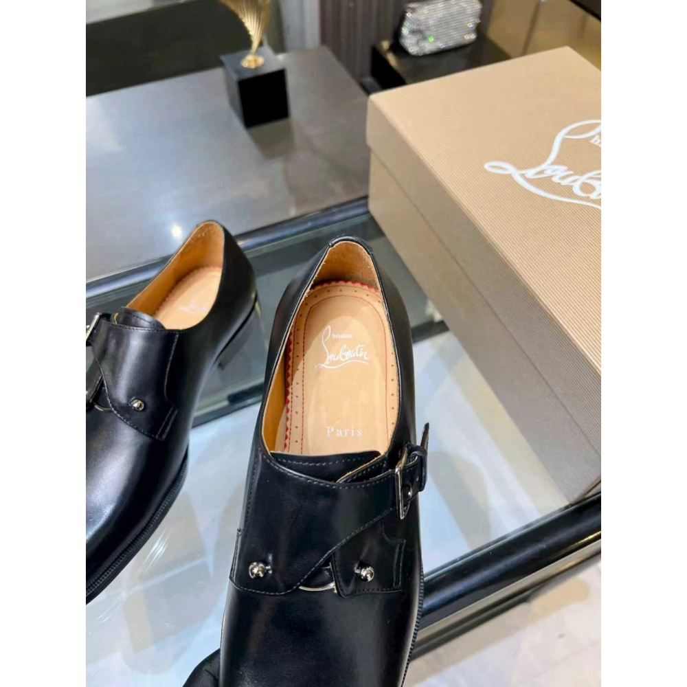 Christian Louboutin leather shoes 018,Oxfords,Christian Louboutin Sneakers,Luxury Shoes