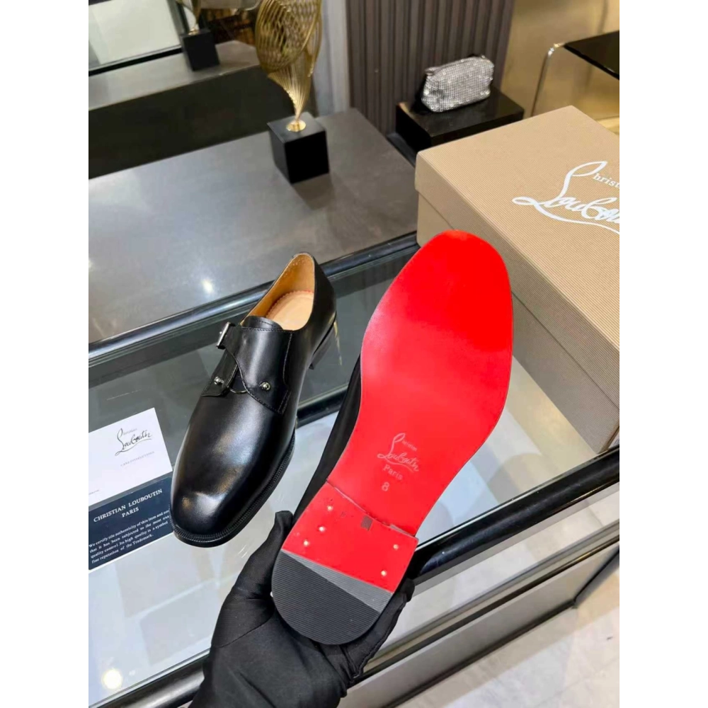 Christian Louboutin leather shoes 018,Oxfords,Christian Louboutin Sneakers,Luxury Shoes