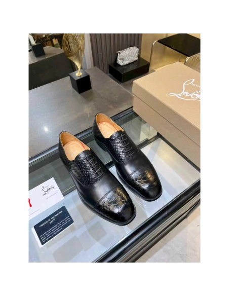 Christian Louboutin leather shoes 019,Oxfords,Christian Louboutin Sneakers,Luxury Shoes