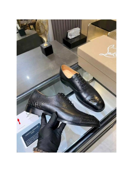 Christian Louboutin leather shoes 019,Oxfords,Christian Louboutin Sneakers,Luxury Shoes