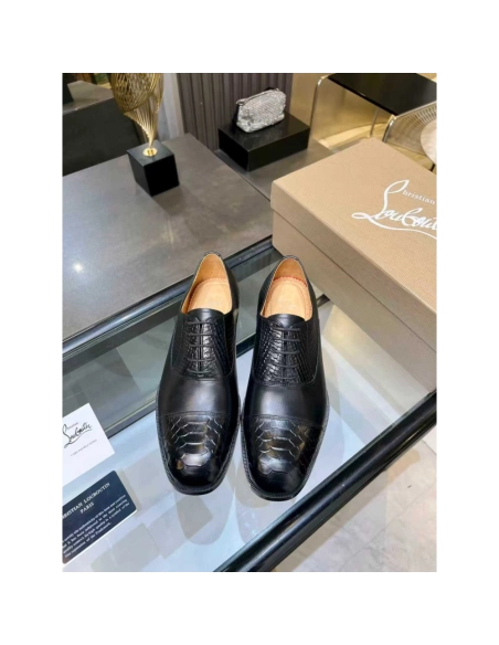 Christian Louboutin leather shoes 019,Oxfords,Christian Louboutin Sneakers,Luxury Shoes