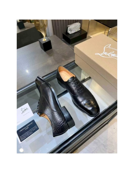 Christian Louboutin leather shoes 019,Oxfords,Christian Louboutin Sneakers,Luxury Shoes