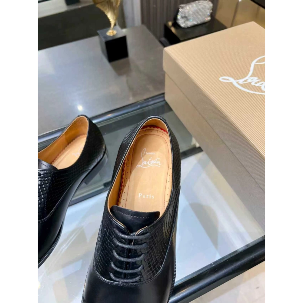Christian Louboutin leather shoes 019,Oxfords,Christian Louboutin Sneakers,Luxury Shoes