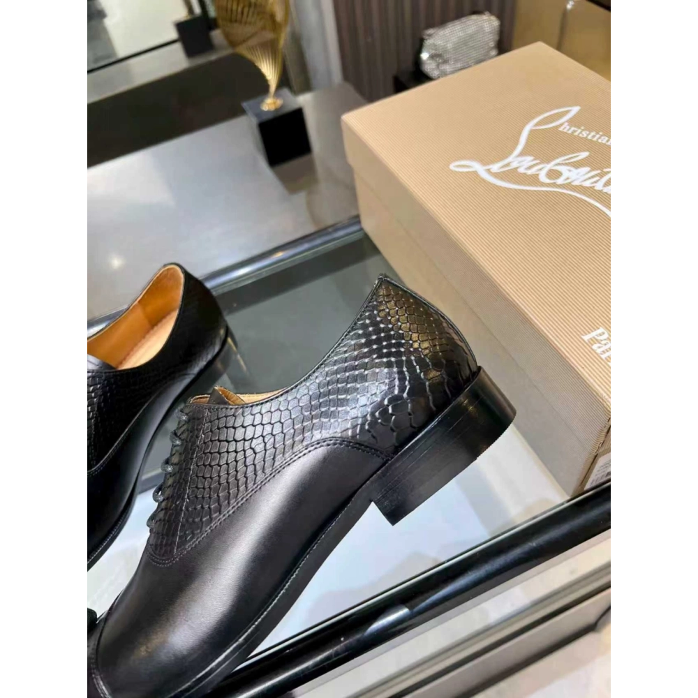 Christian Louboutin leather shoes 019,Oxfords,Christian Louboutin Sneakers,Luxury Shoes