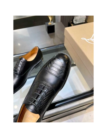 Christian Louboutin leather shoes 019,Oxfords,Christian Louboutin Sneakers,Luxury Shoes