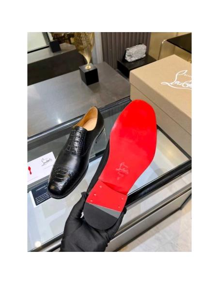 Christian Louboutin leather shoes 019,Oxfords,Christian Louboutin Sneakers,Luxury Shoes