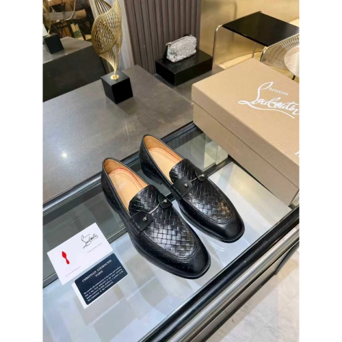Christian Louboutin leather shoes 020,Oxfords,Christian Louboutin Sneakers,Luxury Shoes