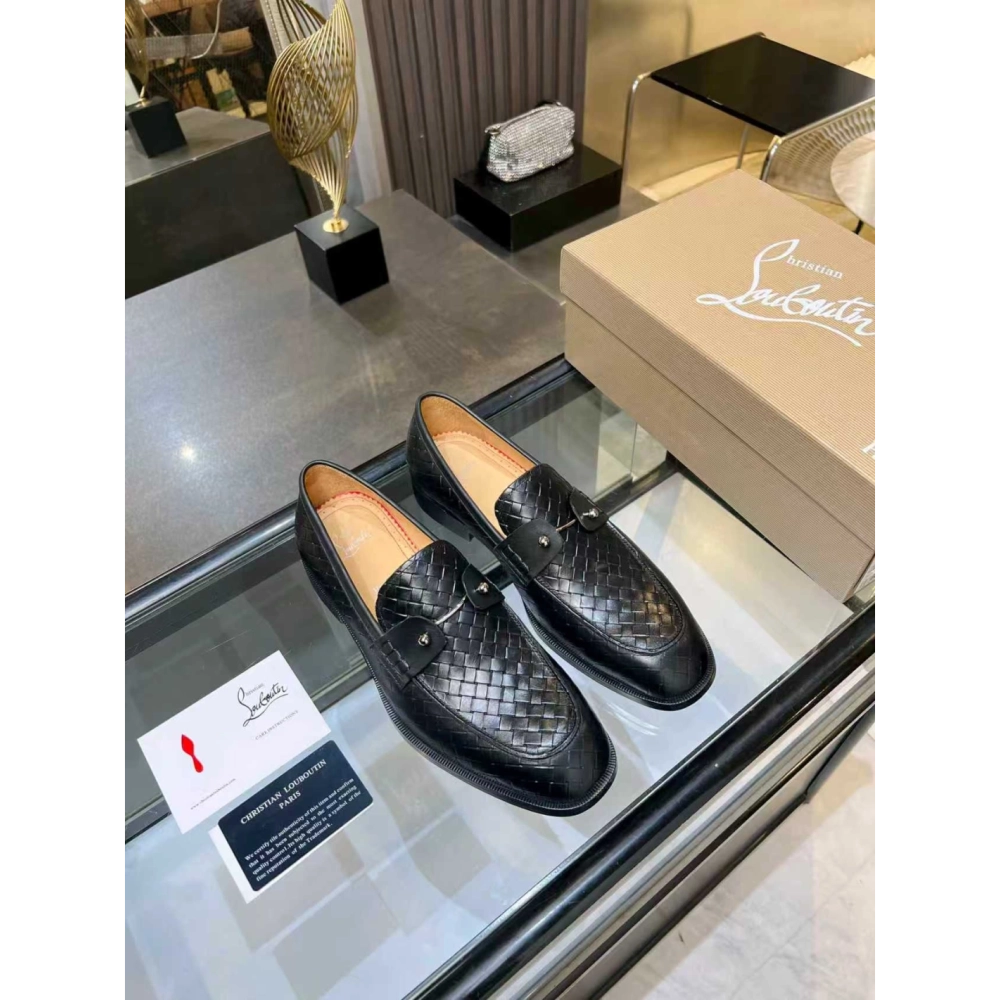 Christian Louboutin leather shoes 020,Oxfords,Christian Louboutin Sneakers,Luxury Shoes