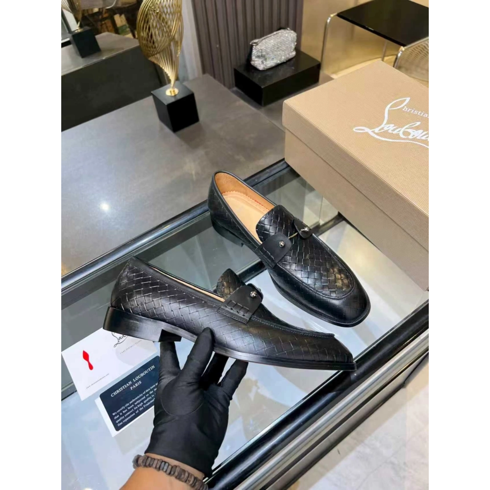 Christian Louboutin leather shoes 020,Oxfords,Christian Louboutin Sneakers,Luxury Shoes