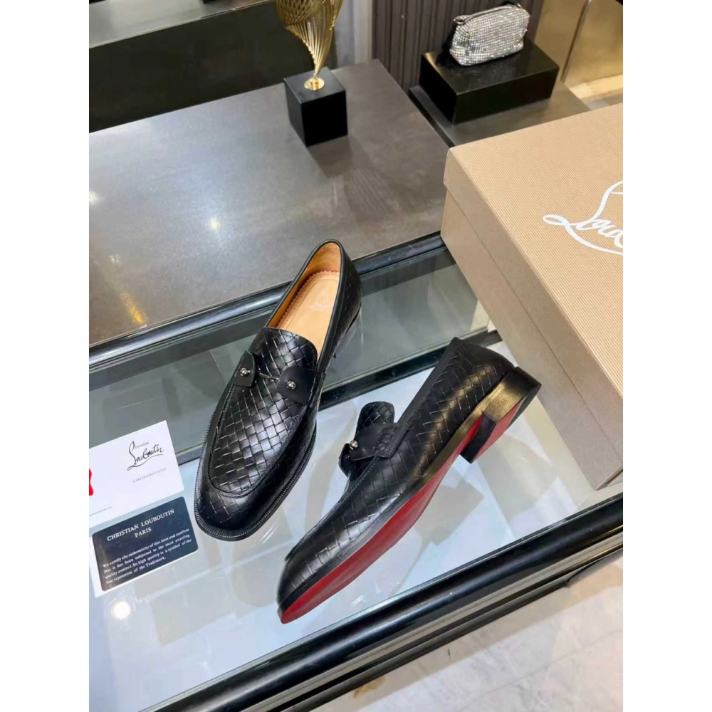 Christian Louboutin leather shoes 020,Oxfords,Christian Louboutin Sneakers,Luxury Shoes