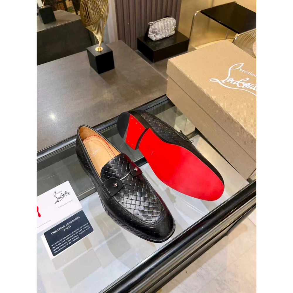 Christian Louboutin leather shoes 020,Oxfords,Christian Louboutin Sneakers,Luxury Shoes
