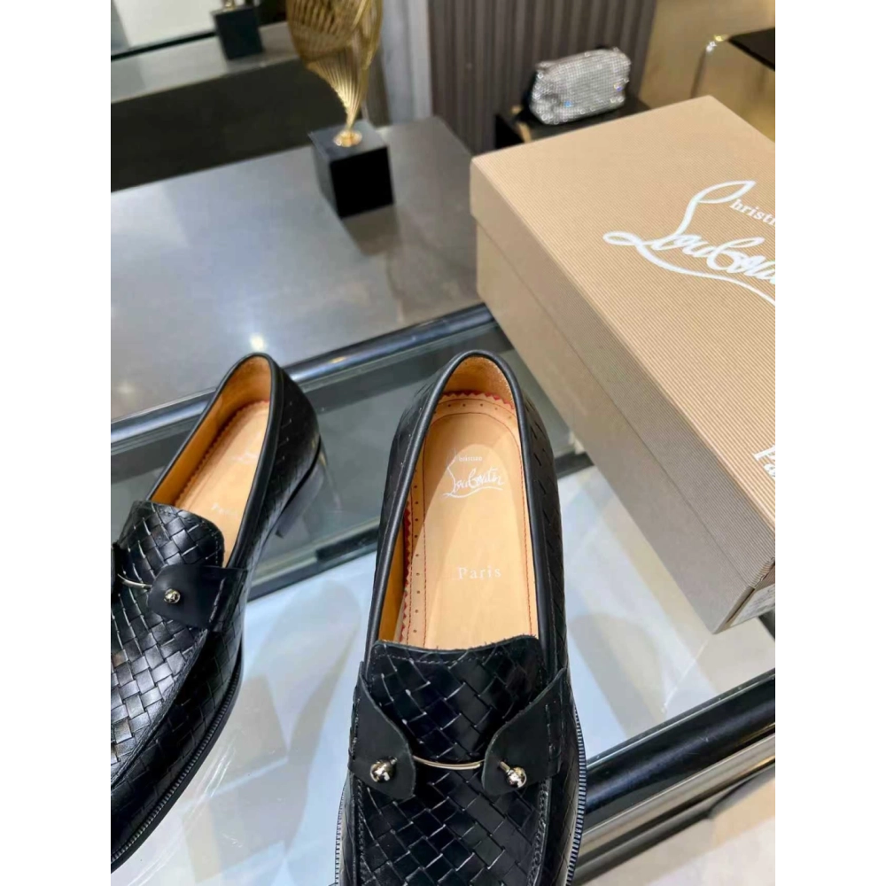 Christian Louboutin leather shoes 020,Oxfords,Christian Louboutin Sneakers,Luxury Shoes