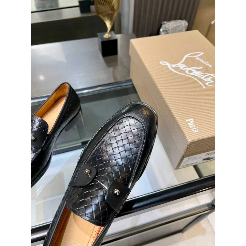 Christian Louboutin leather shoes 020,Oxfords,Christian Louboutin Sneakers,Luxury Shoes