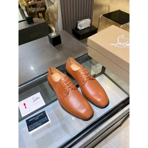 Christian Louboutin leather shoes 021,Oxfords,Christian Louboutin Sneakers,Luxury Shoes