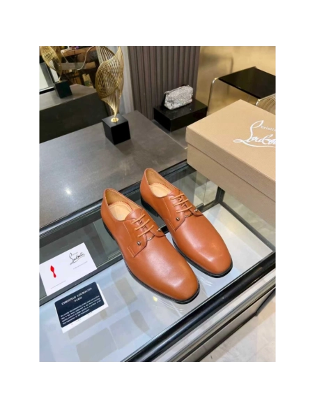 Christian Louboutin leather shoes 021,Oxfords,Christian Louboutin Sneakers,Luxury Shoes
