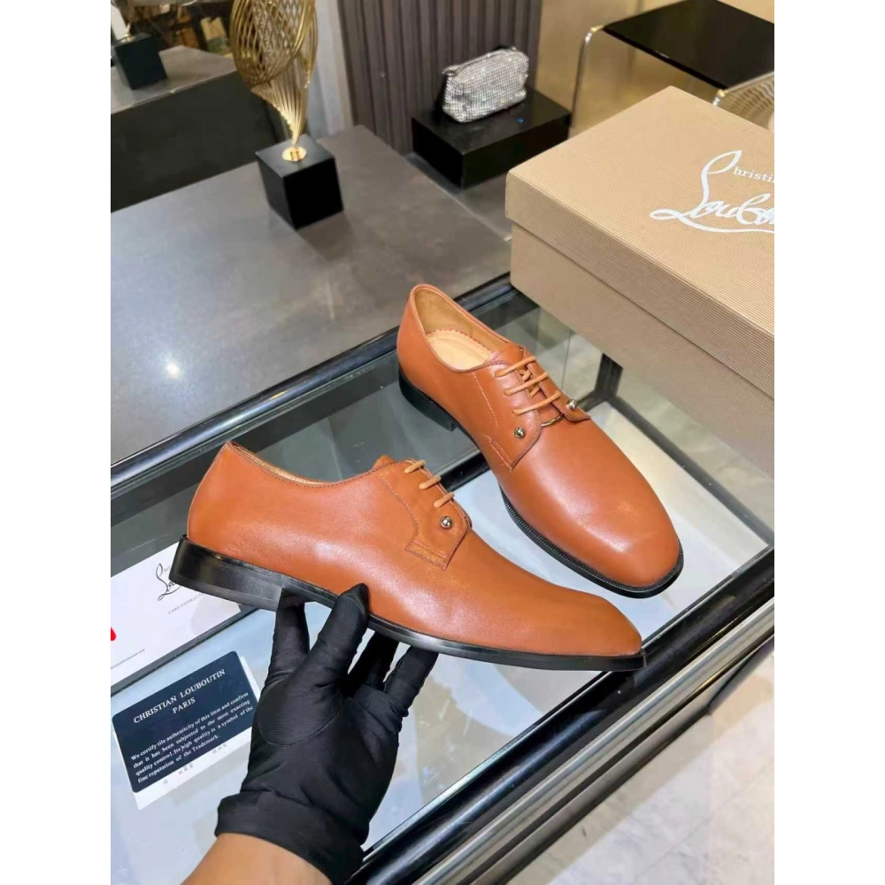 Christian Louboutin leather shoes 021,Oxfords,Christian Louboutin Sneakers,Luxury Shoes