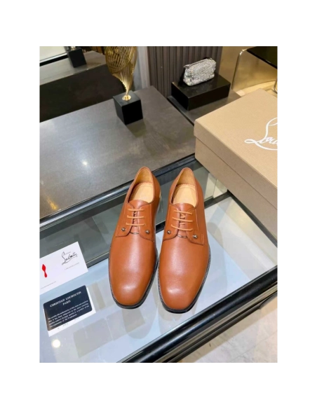 Christian Louboutin leather shoes 021,Oxfords,Christian Louboutin Sneakers,Luxury Shoes