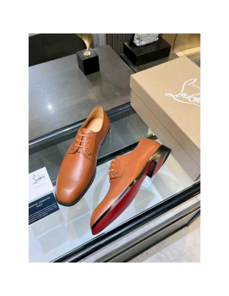 Christian Louboutin leather shoes 021,Oxfords,Christian Louboutin Sneakers,Luxury Shoes