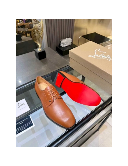 Christian Louboutin leather shoes 021,Oxfords,Christian Louboutin Sneakers,Luxury Shoes