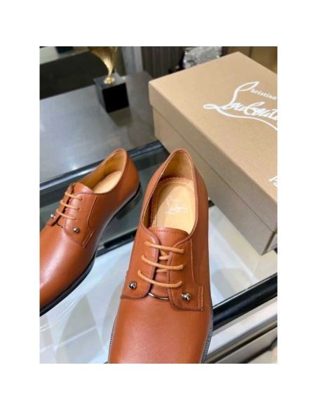 Christian Louboutin leather shoes 021,Oxfords,Christian Louboutin Sneakers,Luxury Shoes