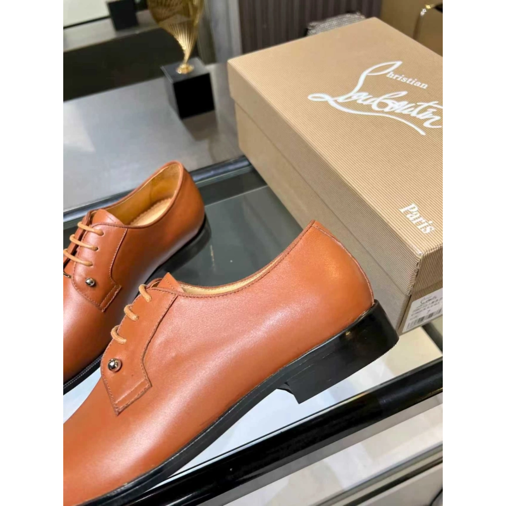 Christian Louboutin leather shoes 021,Oxfords,Christian Louboutin Sneakers,Luxury Shoes